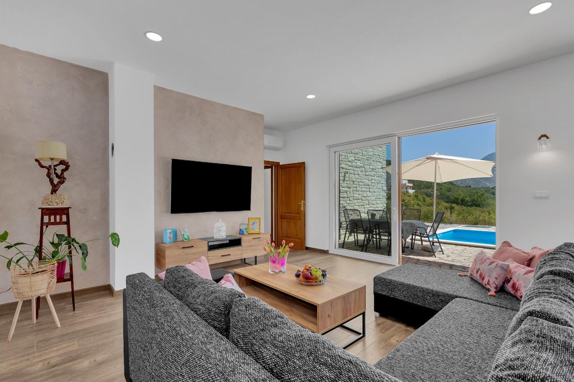 Charming Holiday Home Dolac In Rural Area With Pool Slime Exteriör bild